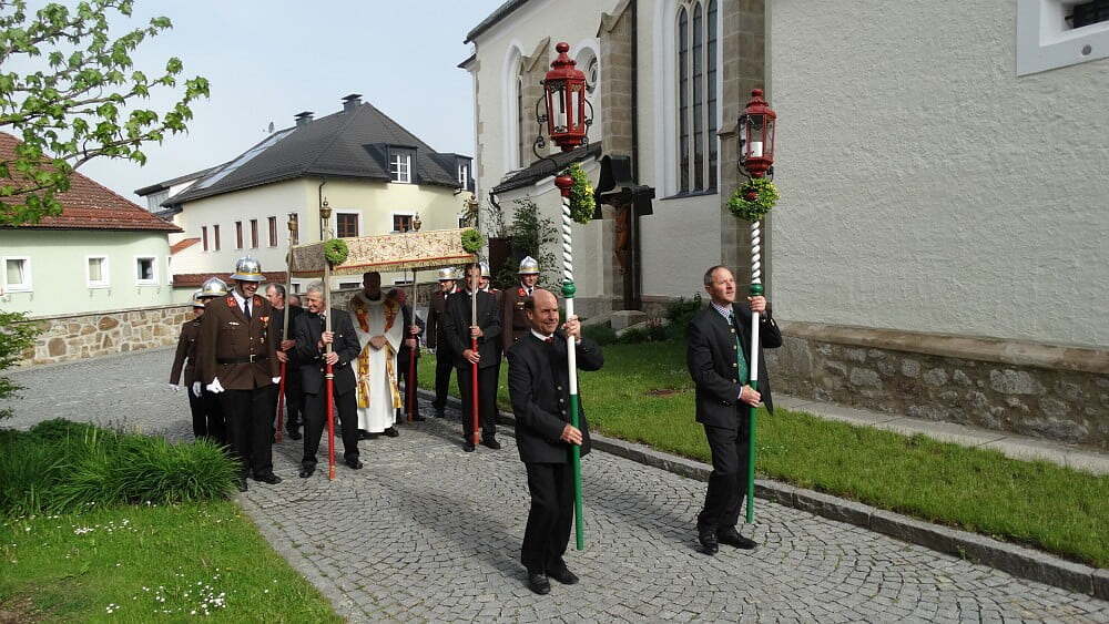 Fronleichnam 2016, Pfarre Neumarkt im Mühlkreis