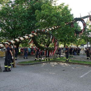Maibaum Pfarre Maria Puchheim