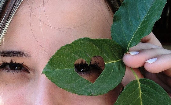 Ein Herz mit zwei Augen