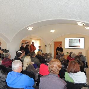 Präsentation der Zeitkapsel