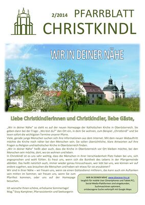 Pfarrblatt Christkindl