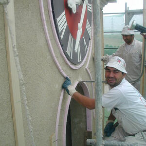 Außenrenovierung Pfarrkirche 2005