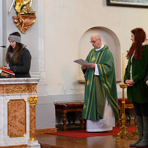 Familiengottesdienst der Pfarrcaritas Kinderbetreuungseinrichtung Kopfing