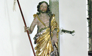 Heiligenstatue Johannes