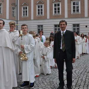 Abtbenediktion in Wilhering