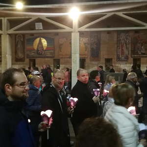 Lichterprozession in Nazareth