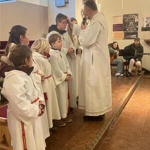 Einkleidungsfeier unserer neuen Minis.