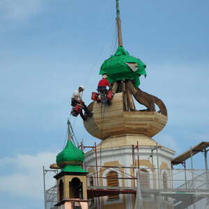 Außenrenovierung der Wallfahrtskirche Hilkering 2016