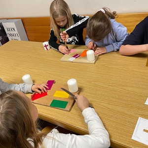 Gestaltung Osterkerzen