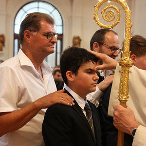 Firmung in der Pfarre St. Quitinus