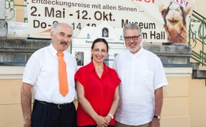 V.l.: Dr. Franz Kogler, Gabriele Seidl (Vorarlberg) und LAbg. Prim. Dr. Walter Aichinger