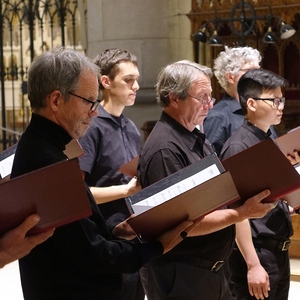 Generalprobe für den Rundfunkgottesdienst aus dem Mariendom Linz