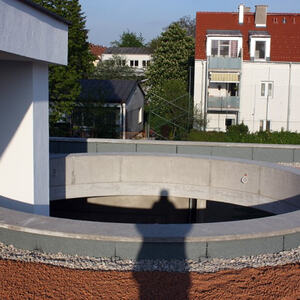 Neugestalteter Kirchenplatz 