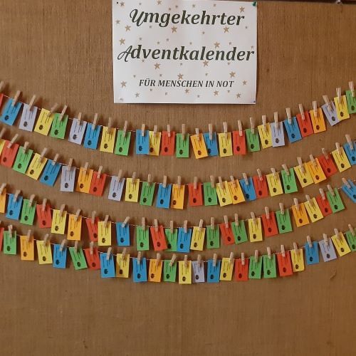 Umgekehrter Adventkalender