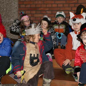 Faschingskindermesse und Pfadfinderfrühschoppen 2017