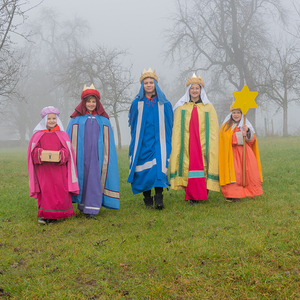 Die Sternsinger*innen waren in der Pfarre Kirchdorf an der Krems unterwegs