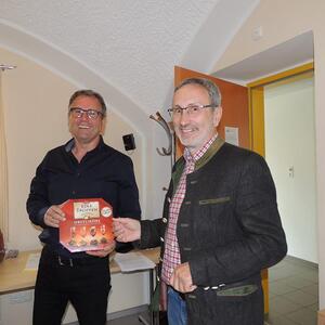 Präsentation der Zeitkapsel