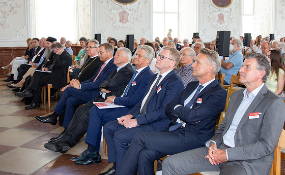 Ehrengäste bei der Eröffnung der Ökumenischen Sommerakademie im Stift Kremsmünster