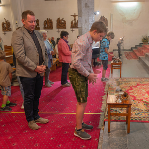 Dankefest Pfarre Kirchdorf an der Krems, Bild: Weihrauch beim Gottesdienst Samstag abends