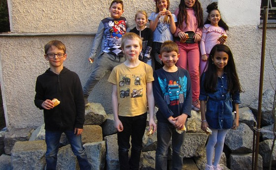 März 2019 - im Pfarrgarten