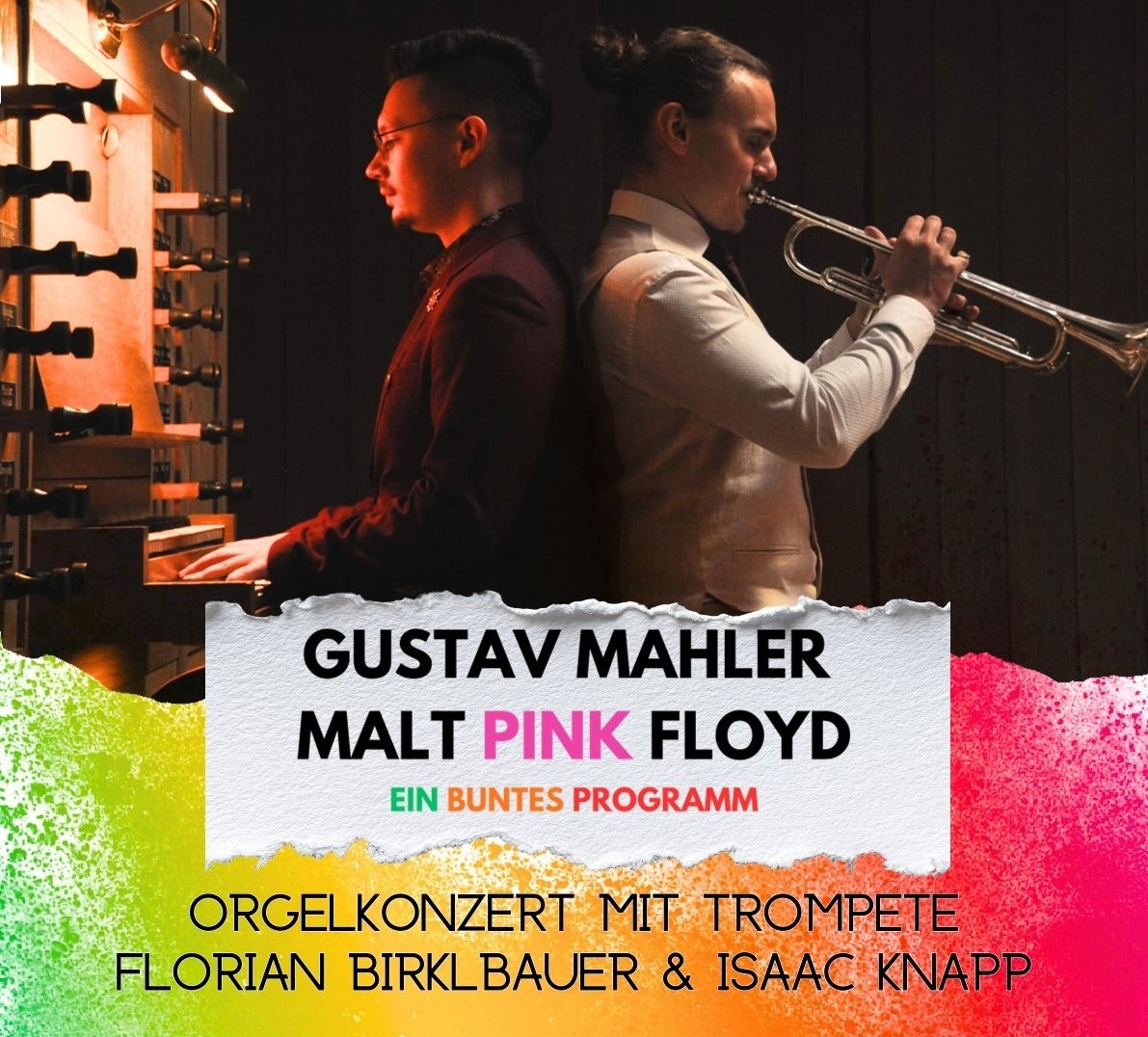 Gustav Mahler malt Pink Floyd / © Isaac Knapp / Florian Birklbauer