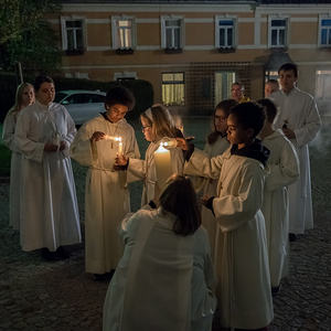 Osternacht in der Pfarrkirche Kirchdorf