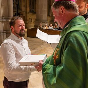Sendungsfeier in den pastoralen Dienst der Diözese Linz am Sonntag, 24. September 2023 im Mariendom Linz.Foto: Jack Haijes