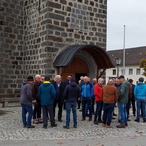 nach der hl. Messe in Stadl