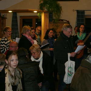 Adventfeier im Wasserwald