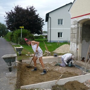 Auch der Abschluss zur Straße muss passen.