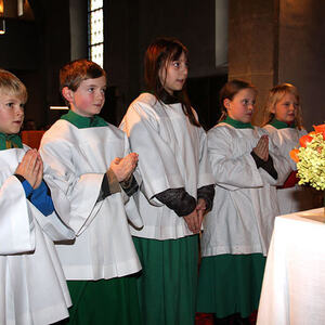 Familienmesse mit Ministrantenaufnahme am 17.11.2013