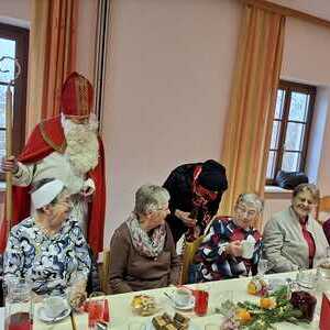 Begegnung mit dem Nikolaus