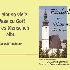 Diakonweihe von Helmut Auinger