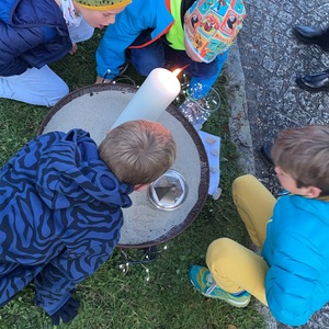 Mithilfe beim Aufbau