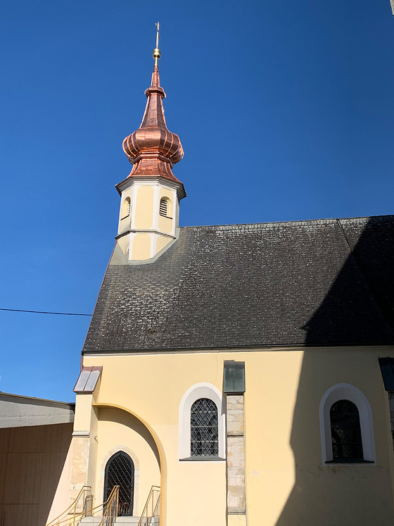 Turmhelmsanierung in Peuerbach