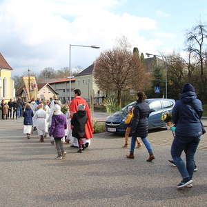 Einzug in die Kirche