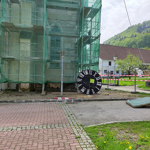 Abnahme der verrosteten Ziffernblätter