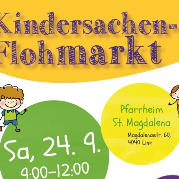 Flyer Kindersachenflohmarkt 2022