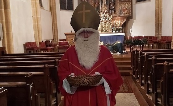 Hl. St. Nikolaus kam nach Eberschwang