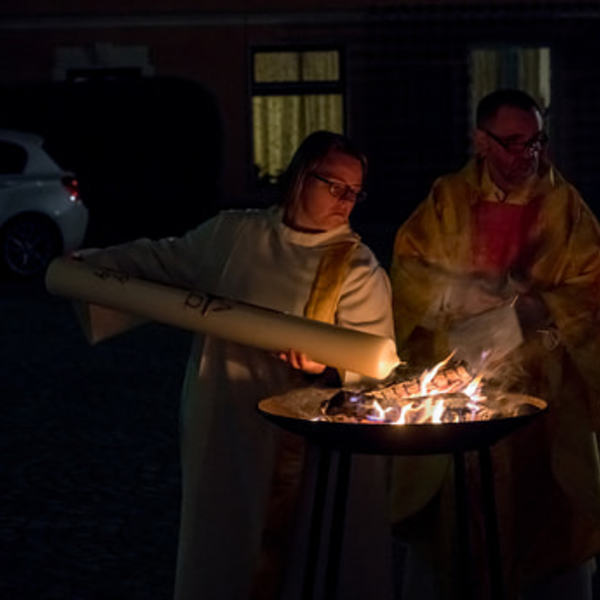 Osternacht in der Pfarrkirche Kirchdorf