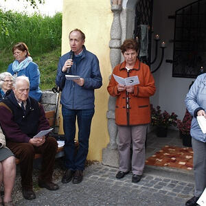 Maiandacht bei der Gaumberger Kapelle