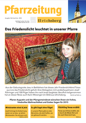 Pfarrzeitung Weihnachten 2014