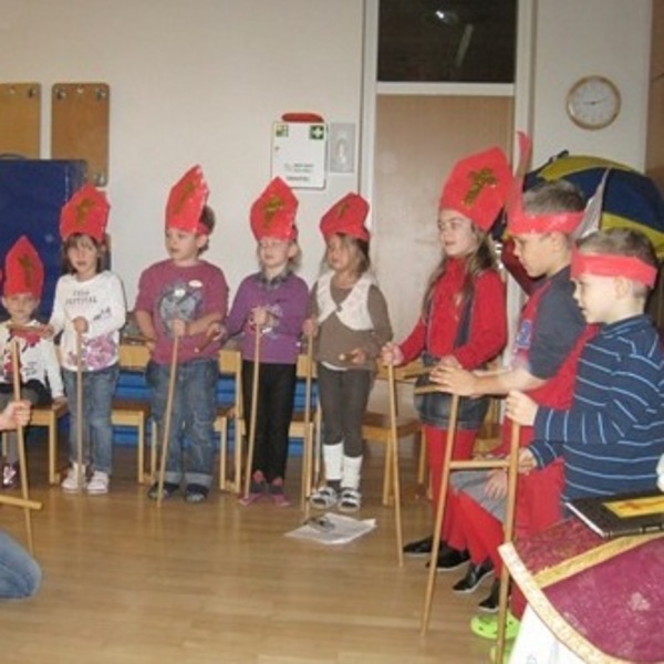 Nikolausfeier im Kindergarten
