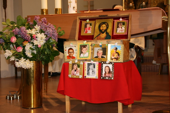 Erstkommunion 2022 in der Pfarre Pollham