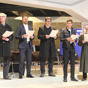 Der Cantus Michaelis wurde von Uwe Harrer an der Orgel begleitet