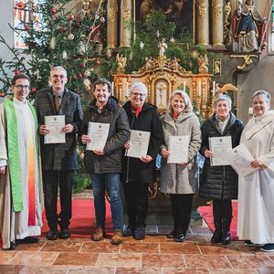 Beauftragungsfeier Seelsorgeteam der Pfarrgemeinde Mining