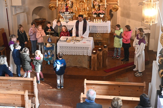 Vorstellung der Erstkommunionkinder Pramet 2024