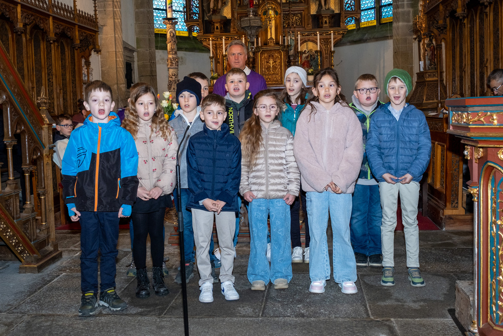 Erstkommunionvorstellung 2026 / Pfarrarchiv Hirschbach, Schauer Herbert