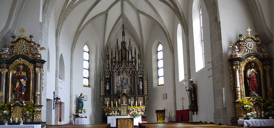 Innenraum der Kirche