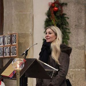 Bezirkshauptfrau Andrea Wildberger hielt am Ende des Gottesdienstes eine Ansprache.